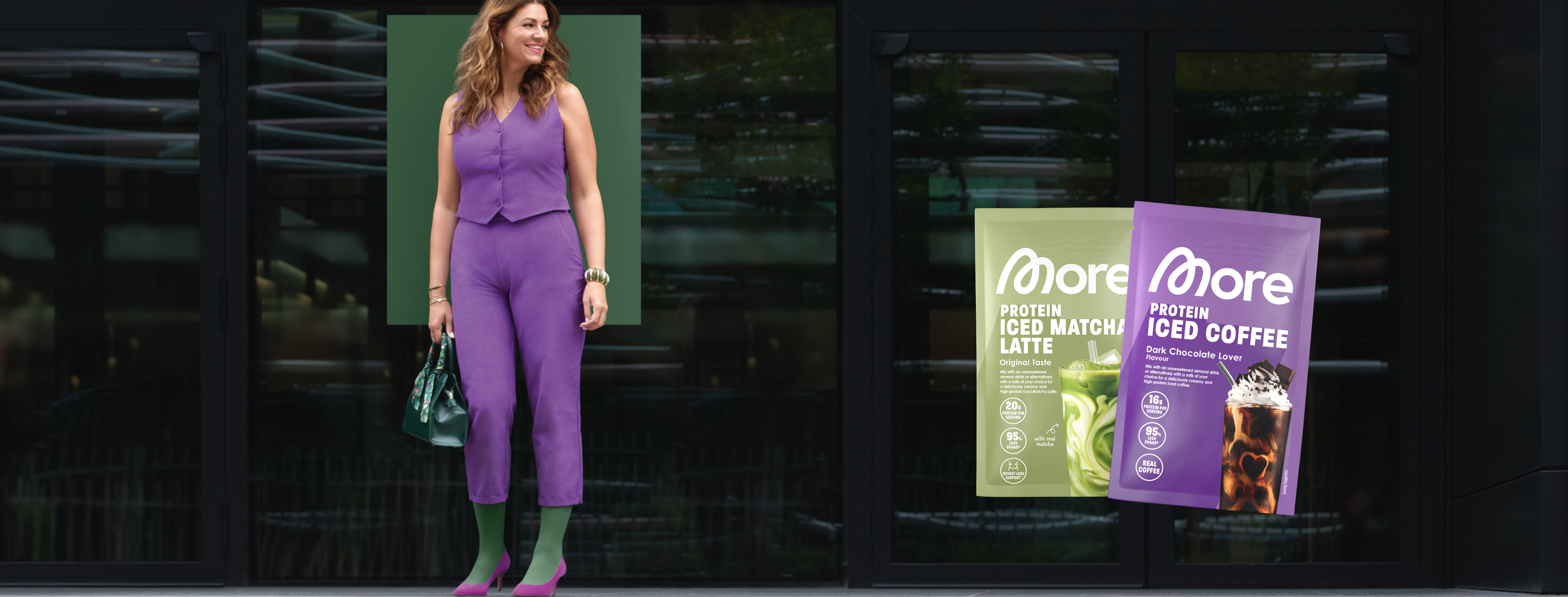 Gratis-Proben More Nutrition und Modefarben