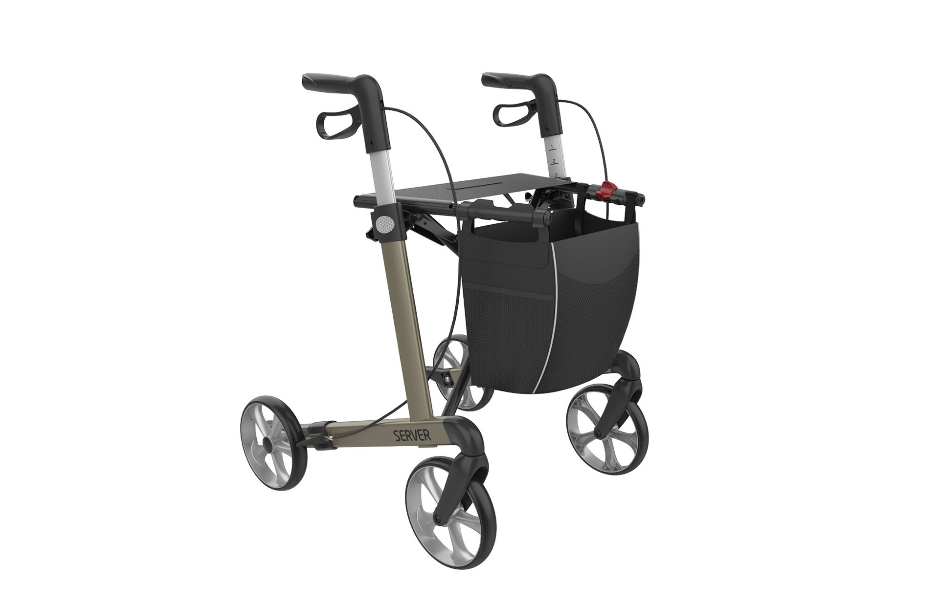 Rollator Rehasense Server L Champagne
